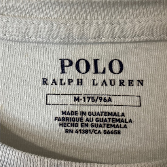 Polo Ralph Lauren Cocoa Bear Iconic White T-Shirt Size Medium - Picture 4 of 10
